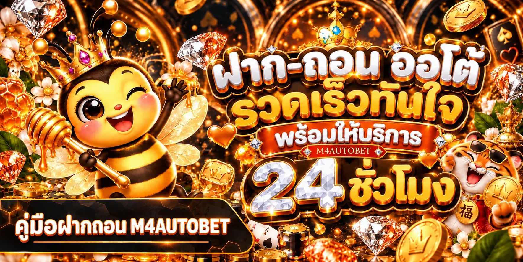 M4AUTOBET ฝากถอนออโต้ คู่มือทำรายการปลอดภัย